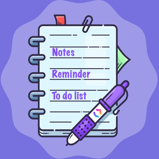 Sticky Notes+Reminders Events iOS App