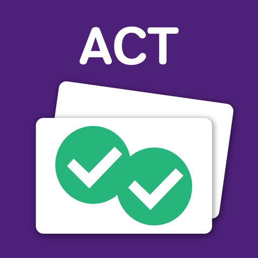 ACT Practice Flashcards iOS App