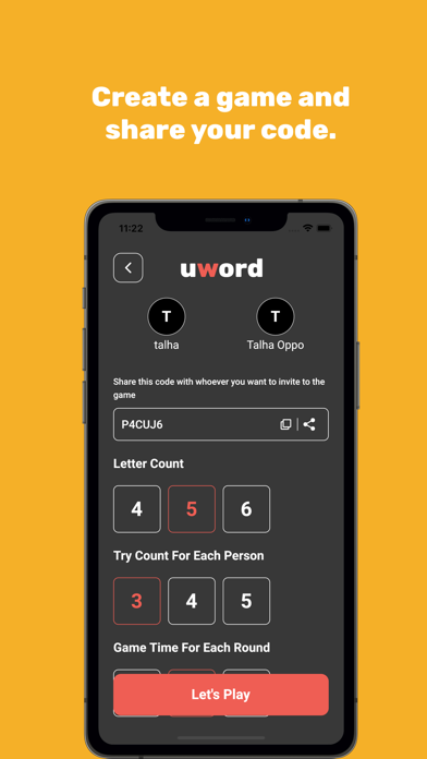 Uword: Online Word Game screenshot 4