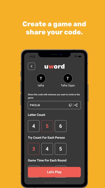 Uword: Online Word Game screenshot-3