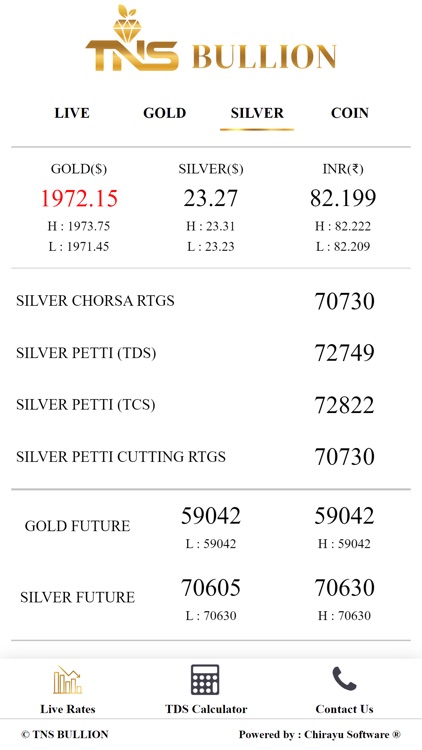 TNS Bullion