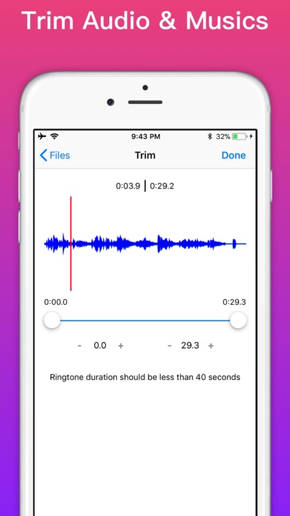 Ringtone Maker - extract audio