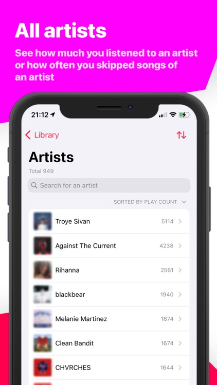 Song Infos - your music stats screenshot-5