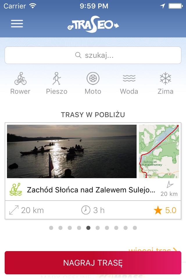 Traseo. Szlaki, trasy, mapy screenshot 4