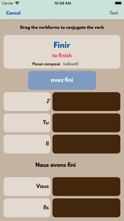 VerbSquirt French Verbs screenshot-5