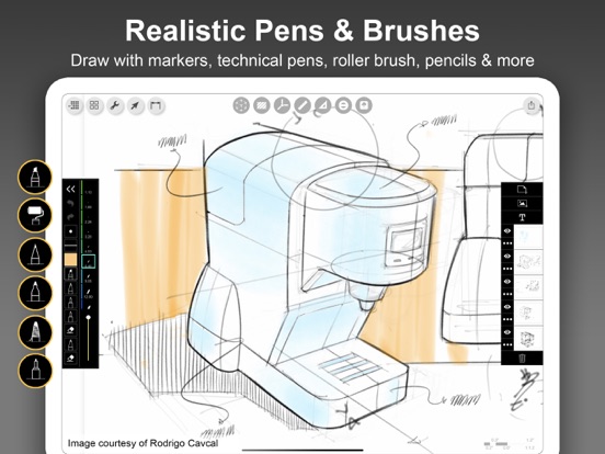 Pens & Brushes: ScalePen - Morpholio Trace User Guide