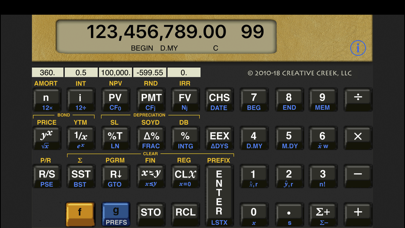 Mathu 12d Financial Calculator review screenshots