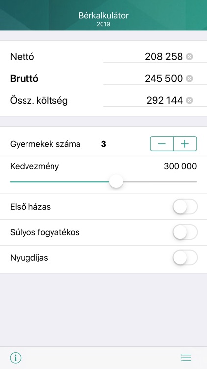 Bérkalkulátor screenshot-3