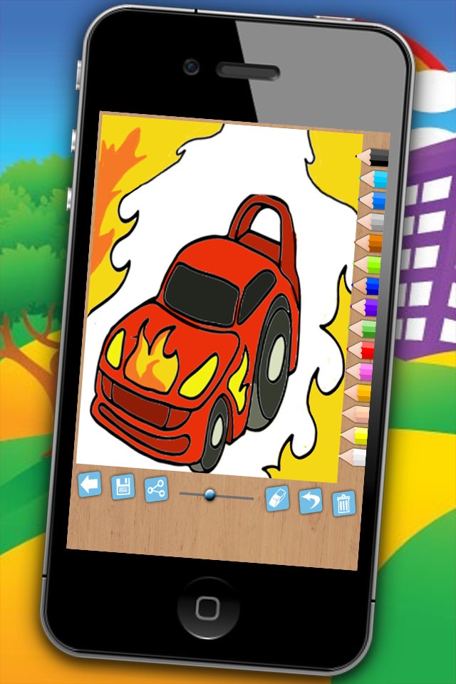 Coches – Juegos para Colorear screenshot 4