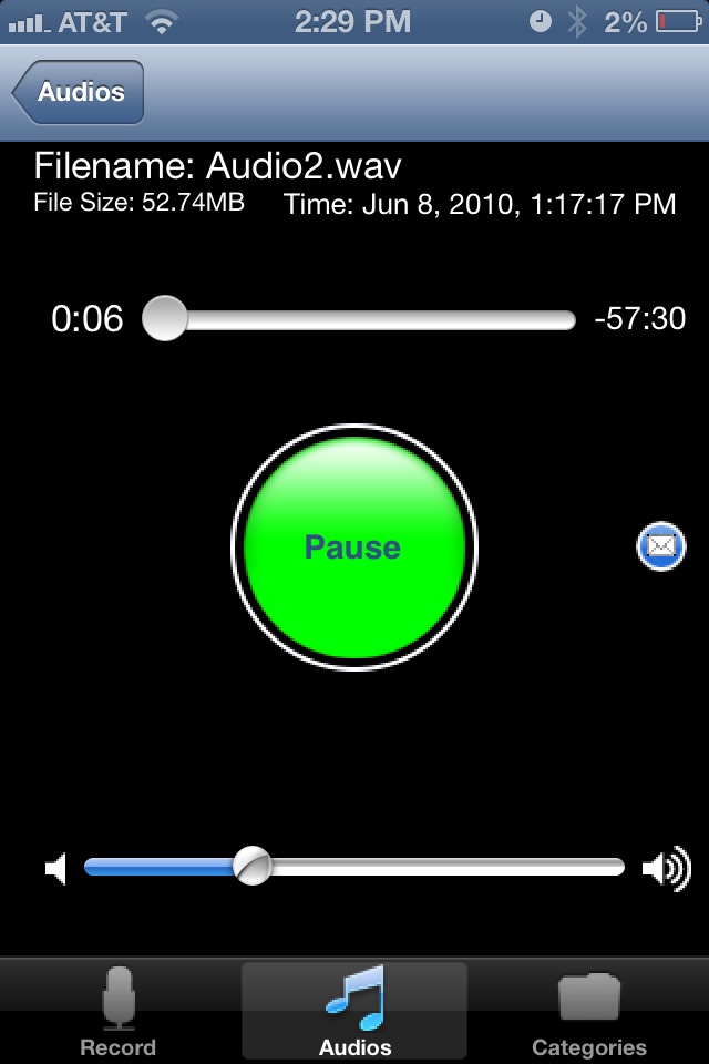 iRecord screenshot 2