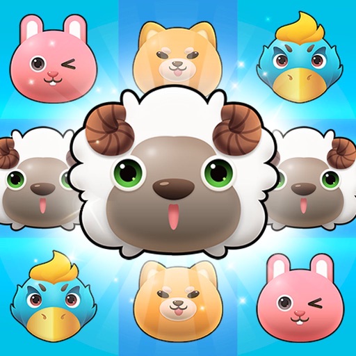 Happy Zoo - merge game Icon