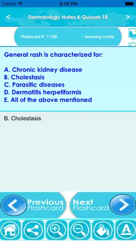 Game screenshot Dermatology Exam Review : Q&A apk
