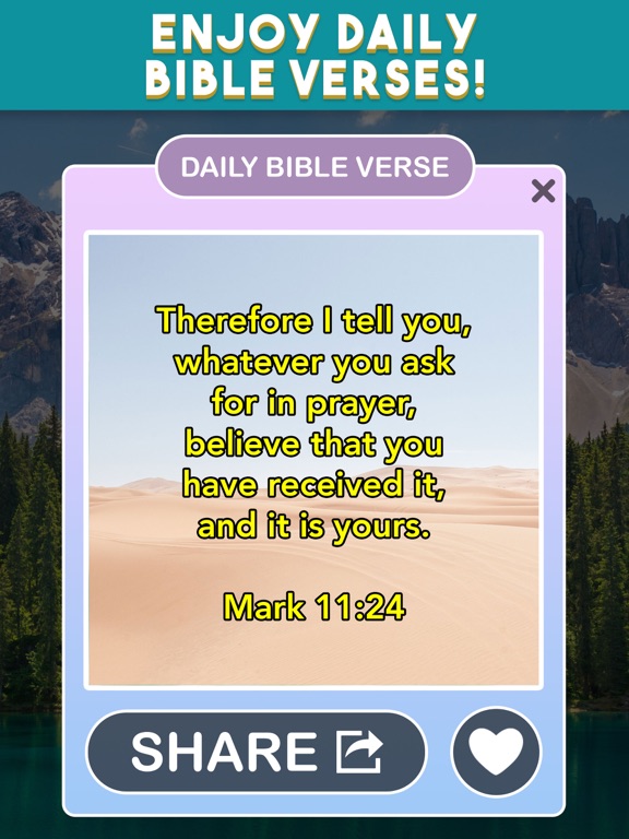 Biblescapes: Bible Word Puzzle screenshot 2