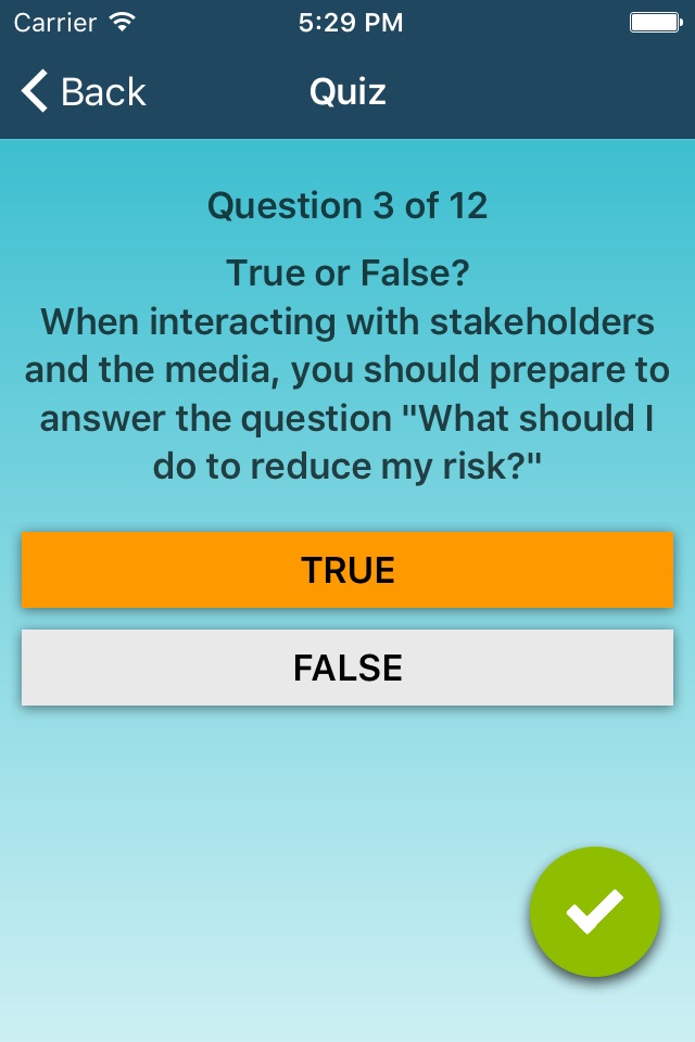 Risk Communication Flash Cards screenshot 3