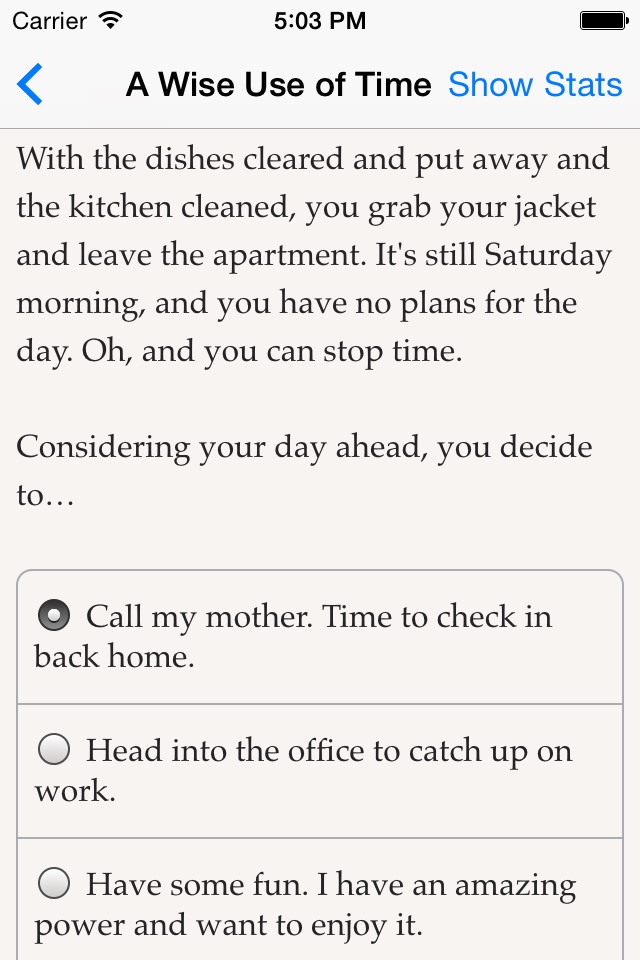 A Wise Use of Time screenshot 3