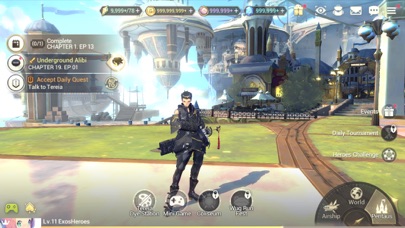 Exos Heroes free Crystals hack