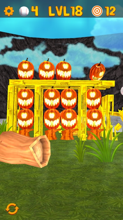 Swipe & Knockdown Pumpkins 2 screenshot-6