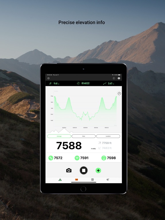 Altimeter Mountain GPS Tracker screenshot 2