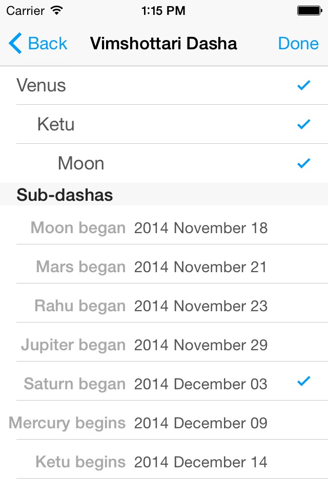 Jyotish Dashboard™ Preview screenshot 3