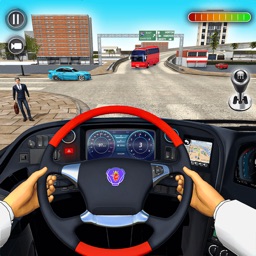 #1 bus driving simulator pro +