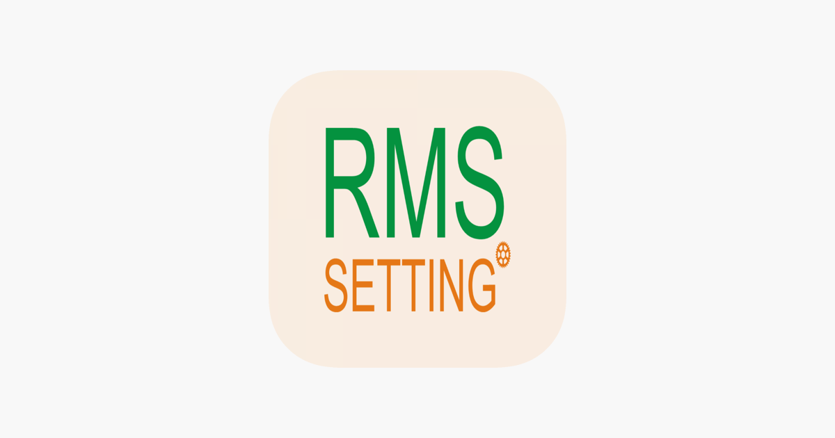 ‎RMS Setting on the App Store
