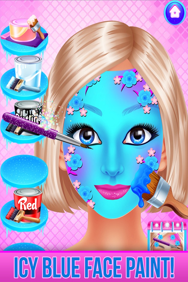 Ice Princess Face Paint Salon screenshot 3