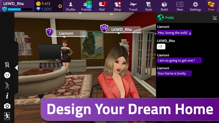 Avakin Life: 3D Avatar Creator screenshot-3