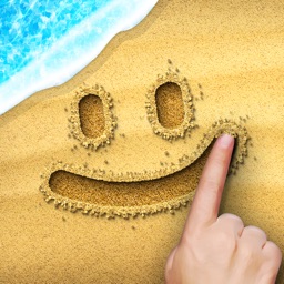 Sand Draw: Beach Wave Art Game