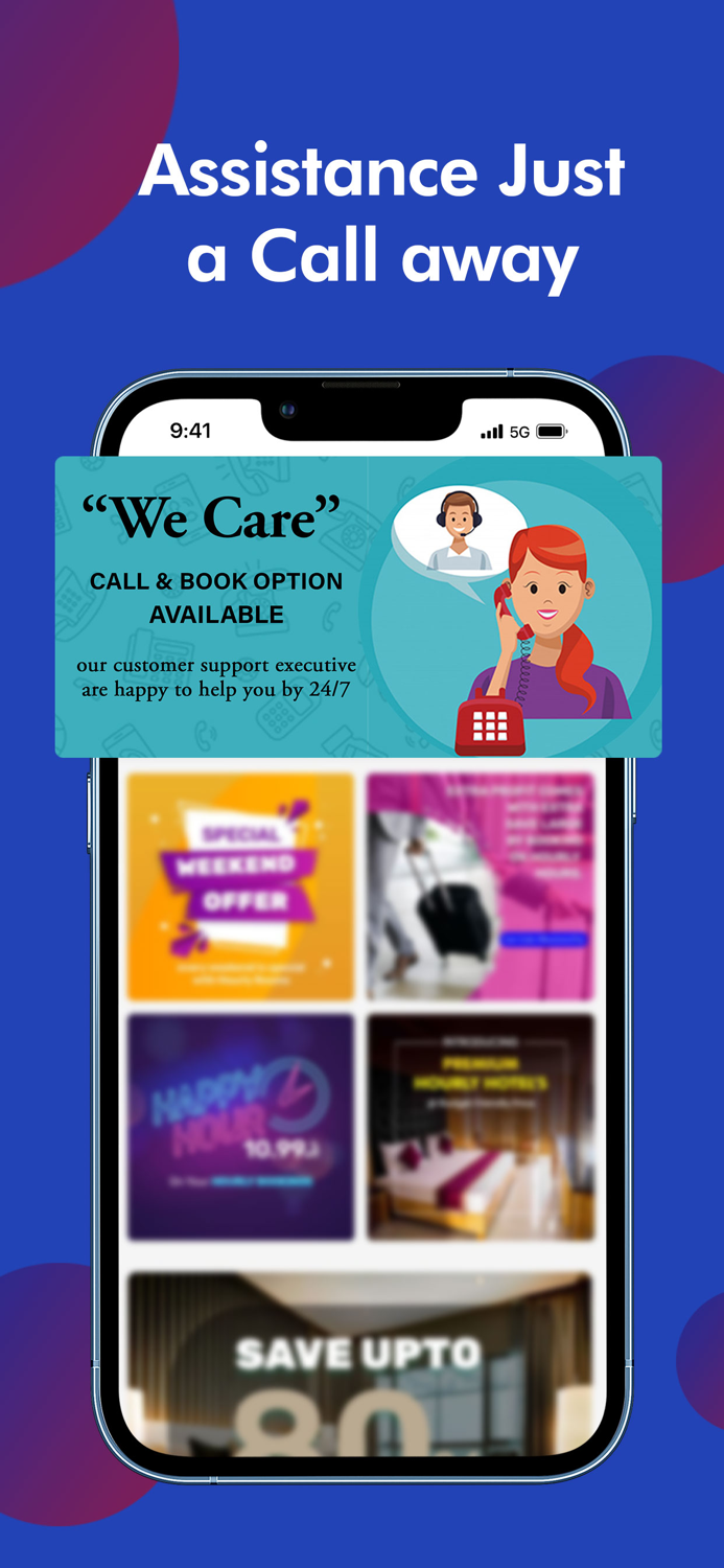 Hourly Rooms Hourly Hotel App