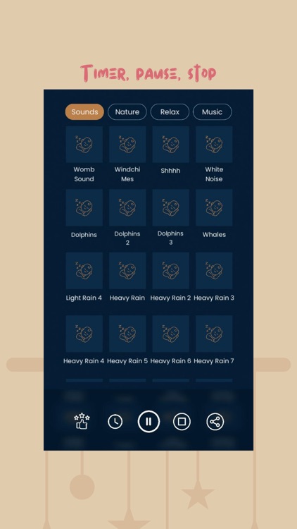 Calm Baby Sleep Sounds Shusher screenshot-3