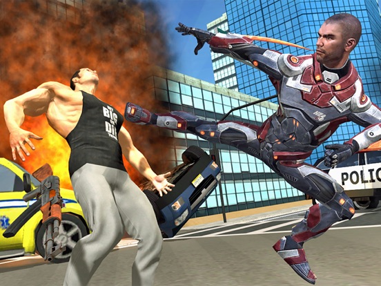 Super Hero Rope Crime City screenshot 3