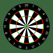 Cricket Darts Chalkboard