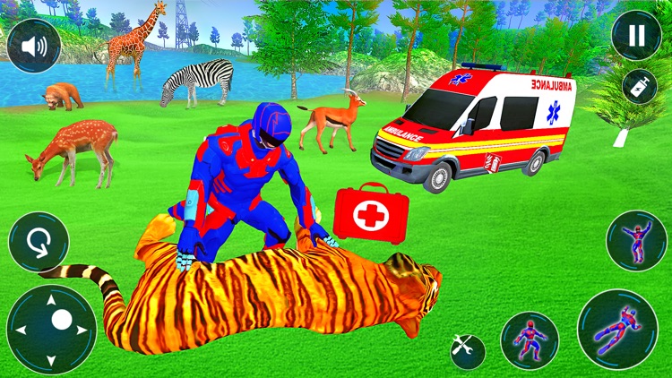 Super Hero Rescue:Spider Games screenshot-3