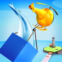 Firefighter helicopter rescue