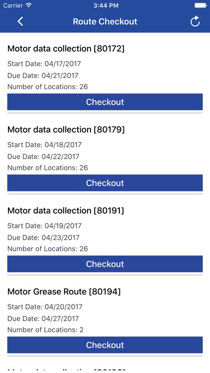 iReliability Mobile Routes