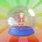 In this game you are making your own special snow globe