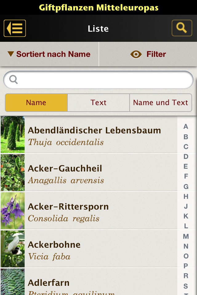 Giftpflanzen Mitteleuropas screenshot 2
