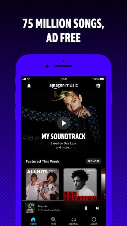 Amazon Music: Songs & Podcasts screenshot-0