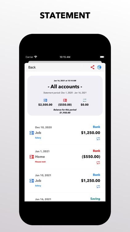 In and Out Essential cash book screenshot-9