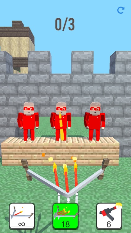 Burn it Down! 3D Pixel Game