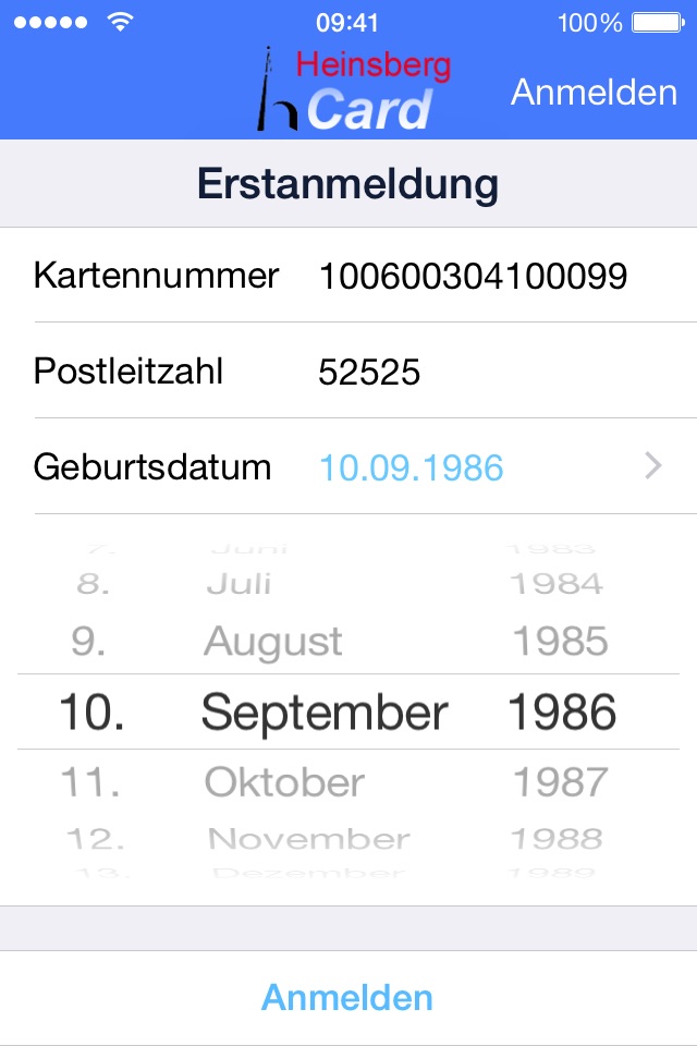 HeinsbergCard-App screenshot 3
