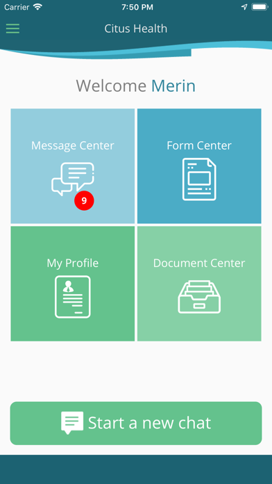 App preview
