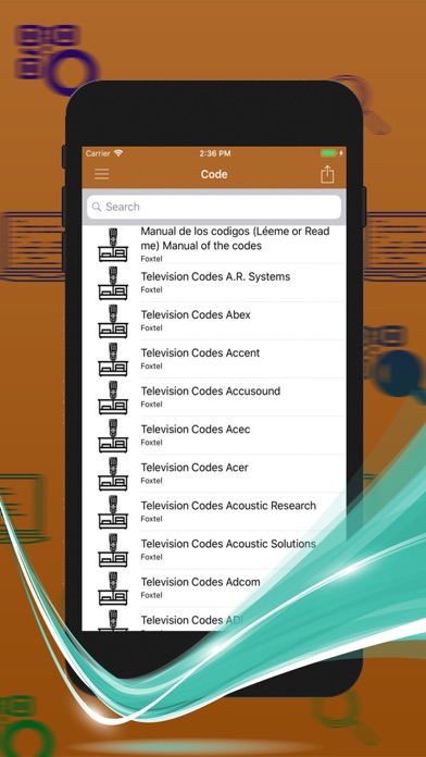 Códigos Controles For Foxtel screenshot 2