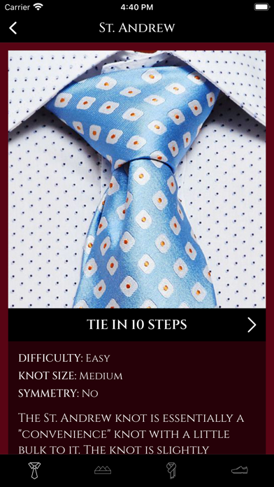How To Tie a Tie ⁺ screenshot 4