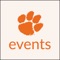 The Clemson University Events app contains guides to important events on campus