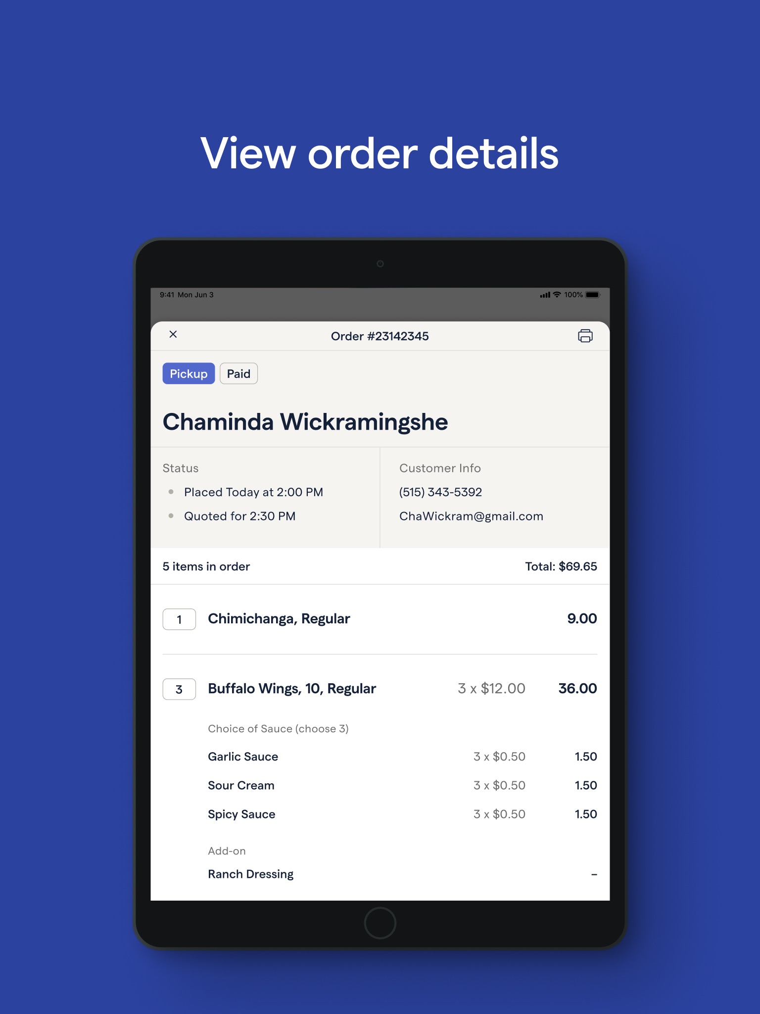 ChowNow: Business Manager screenshot 2