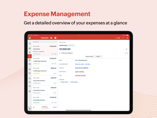 Zoho Expense - Expense Reports screenshot 4