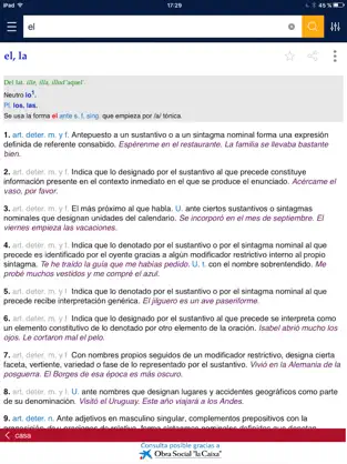 Captura de Pantalla 2 Diccionario RAE y ASALE (DLE) iphone