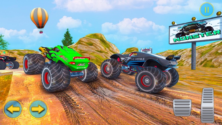 Monster Truck Stunts Car Game