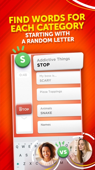 Stop - Categories Word Game Screenshot 1